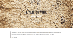 Desktop Screenshot of kyliedownie.com