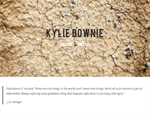 Tablet Screenshot of kyliedownie.com